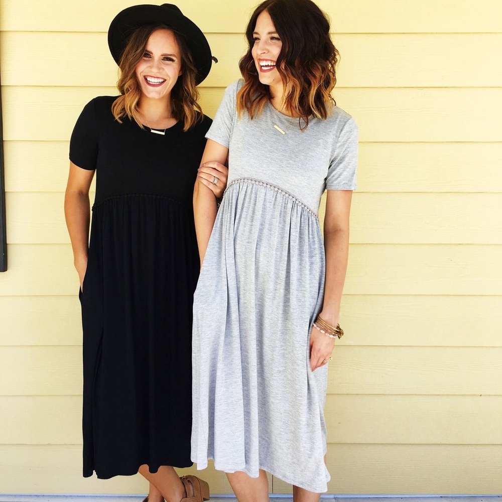 Roolee Black Lola Dress